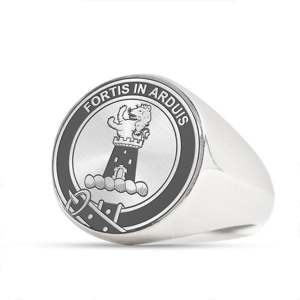 Middleton Clan Badge Engraved Signet Ring