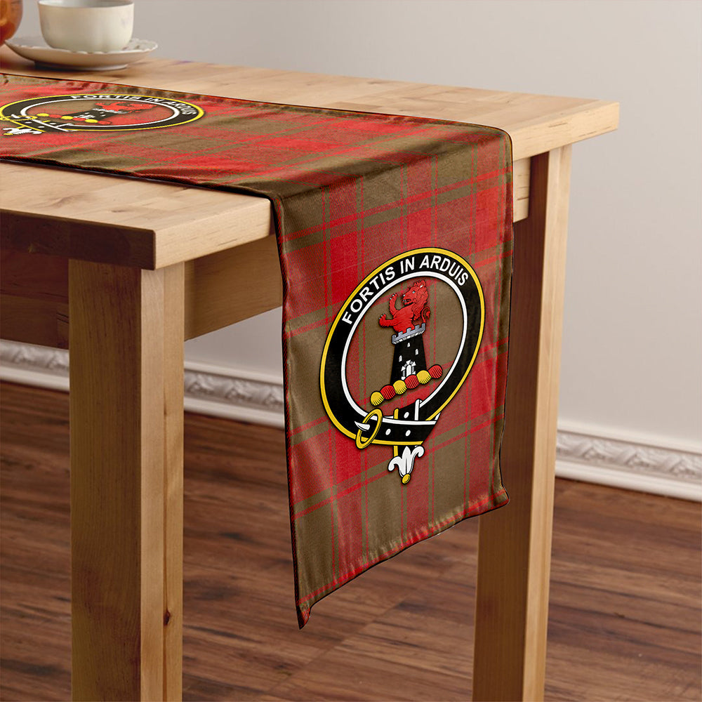 Middleton Ancient Clan Badge Tartan Table Runner