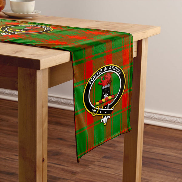 Middleton Modern Clan Badge Tartan Table Runner