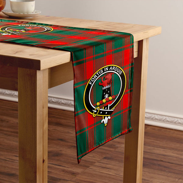 Middleton Weathered Clan Badge Tartan Table Runner