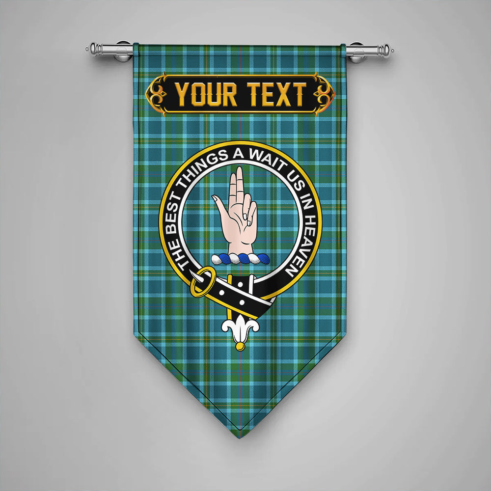 Miller Ancient Clan Badge Tartan Gonfalon Personalize