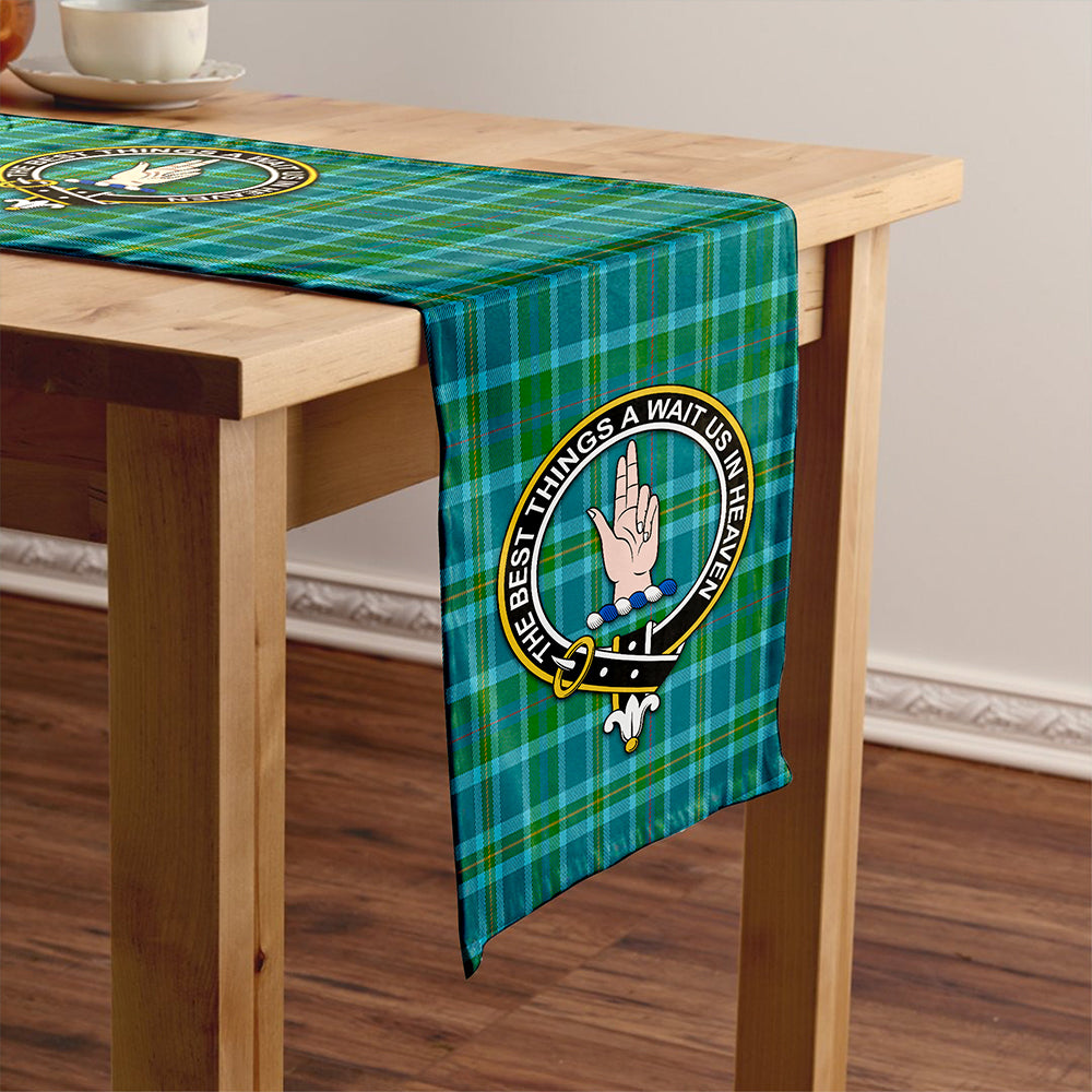 Miller Ancient Clan Badge Tartan Table Runner