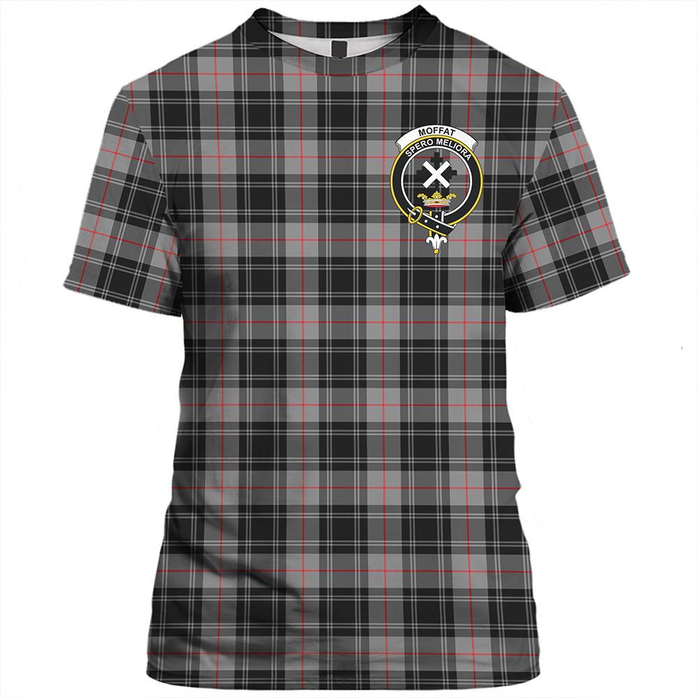 Moffat Modern Tartan Classic Crest T-Shirt