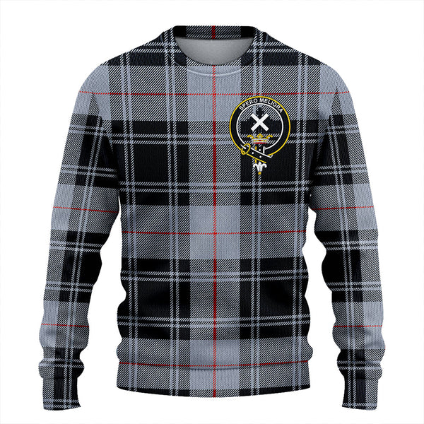 Moffat Ancient Clan Badge Tartan Knitted Sweater