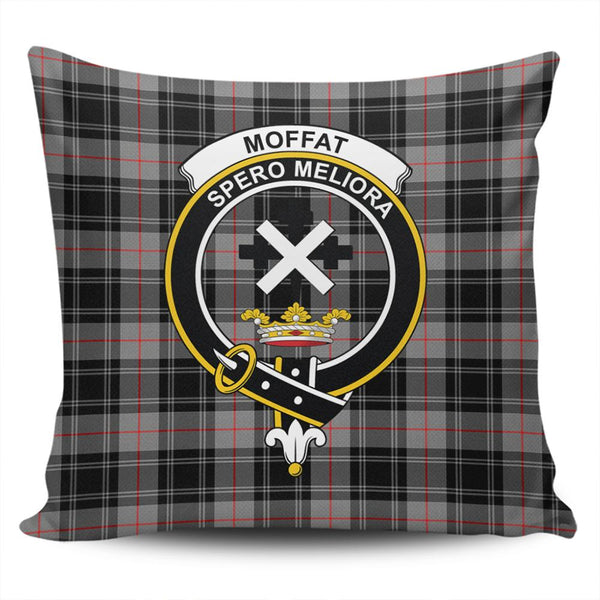 Moffat Modern Tartan Classic Crest Pillow Cover