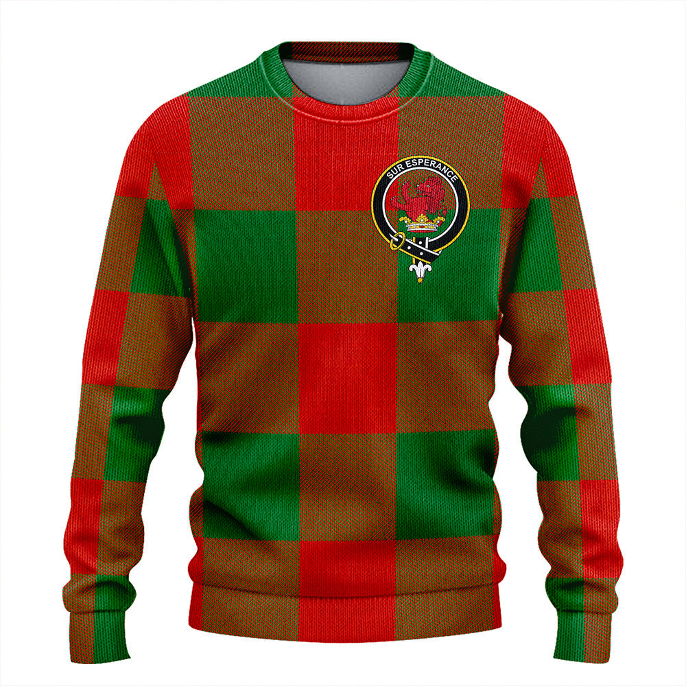 Moncrieffe Ancient Clan Badge Tartan Knitted Sweater