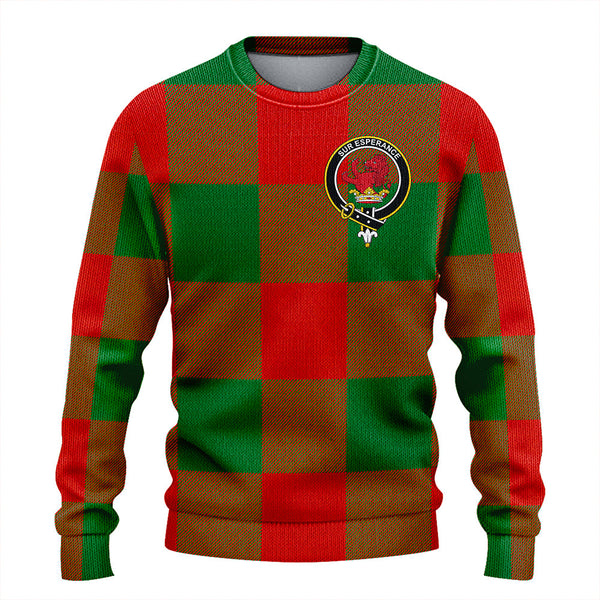 Moncrieffe Ancient Clan Badge Tartan Knitted Sweater