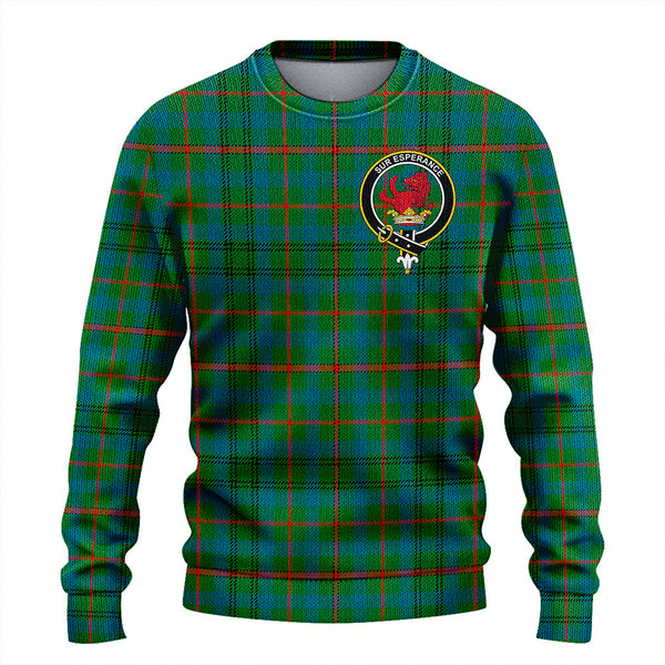 Moncrieffe of Atholl Ancient Clan Badge Tartan Knitted Sweater