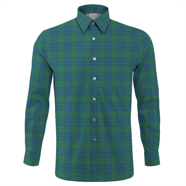 Montgomery Ancient Tartan Classic Long Sleeve Button Shirt