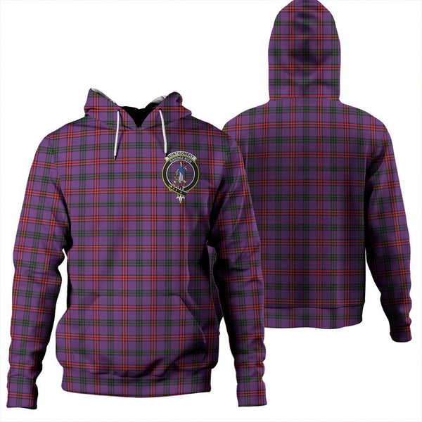 Montgomery Modern Tartan Classic Crest Hoodie