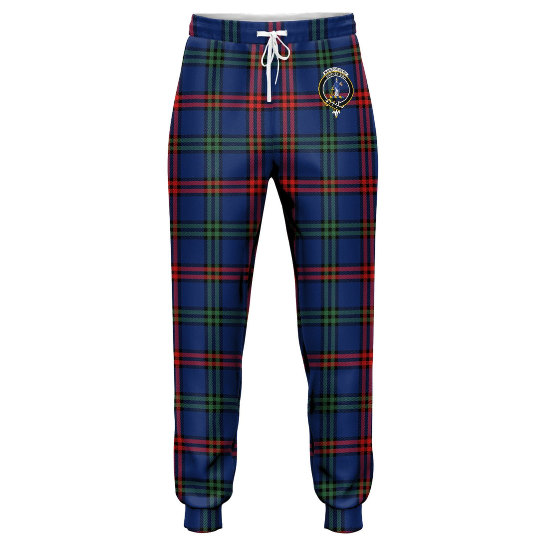 Montgomery Modern Clan Badge Tartan Jogger Pants