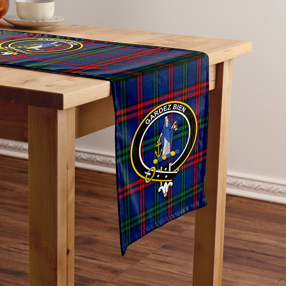 Montgomery Modern Clan Badge Tartan Table Runner