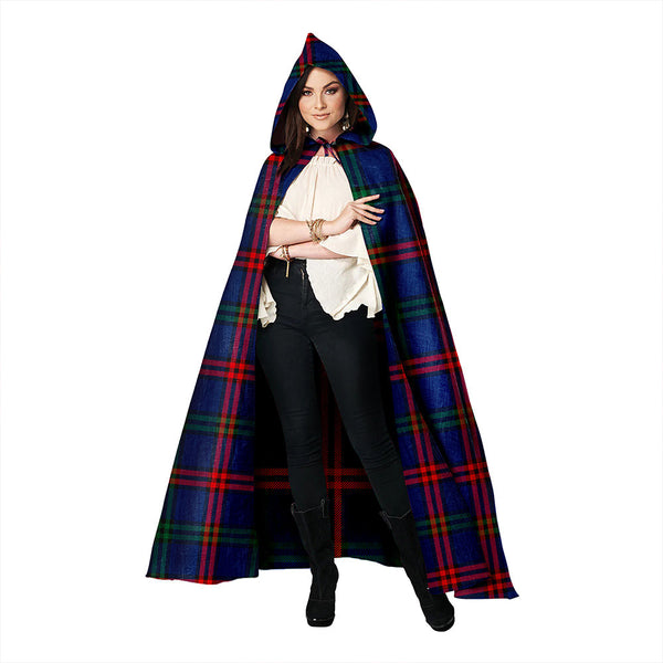 Montgomery Modern Clan Badge Tartan Hooded Cloak