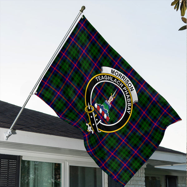 Morrison Modern Classic Crest House Flag