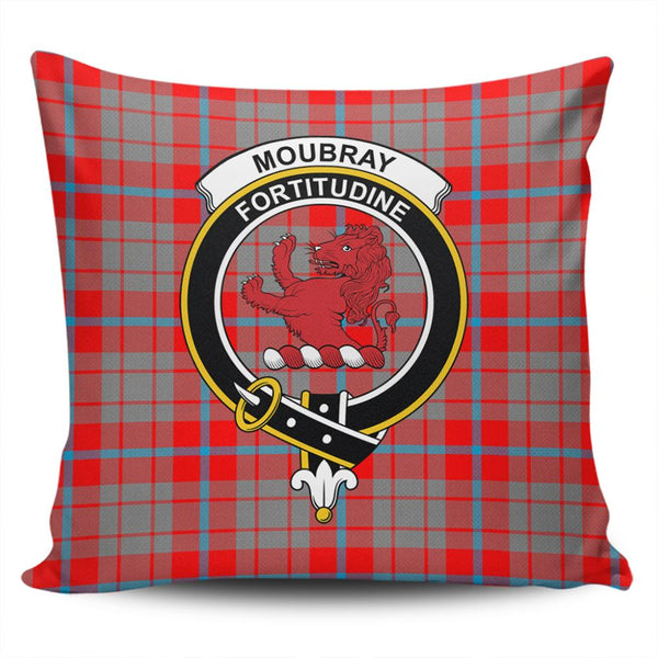 Moubray Tartan Classic Crest Pillow Cover