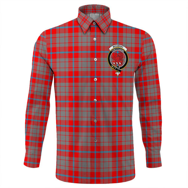 Moubray Tartan Classic Crest Long Sleeve Button Shirt