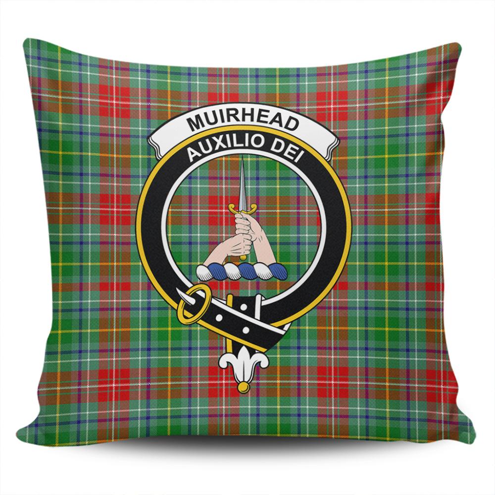 Muirhead Tartan Classic Crest Pillow Cover