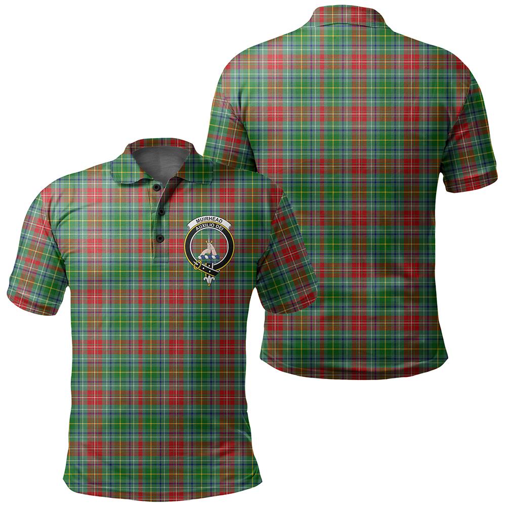 Muirhead Tartan Classic Crest Polo Shirt