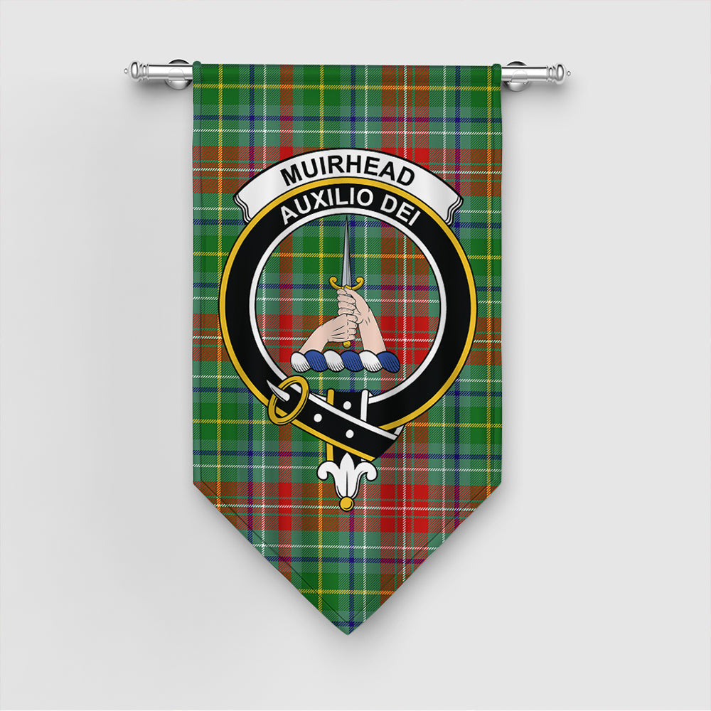 Muirhead Tartan Classic Crest Gonfalon