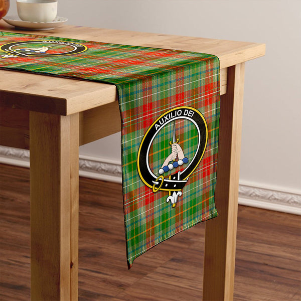 Muirhead Ancient Clan Badge Tartan Table Runner