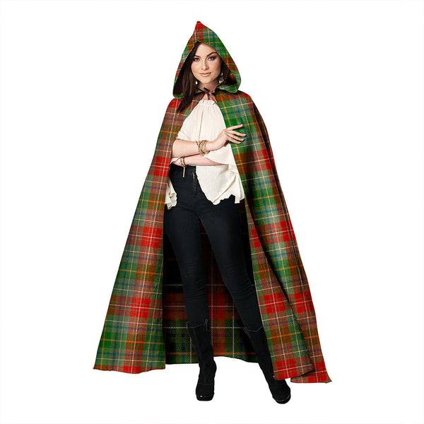 Muirhead Ancient Clan Badge Tartan Hooded Cloak