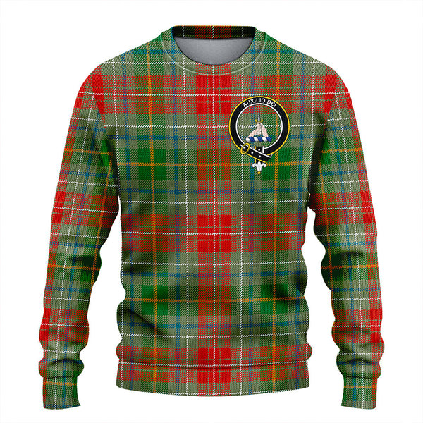 Muirhead Ancient Clan Badge Tartan Knitted Sweater