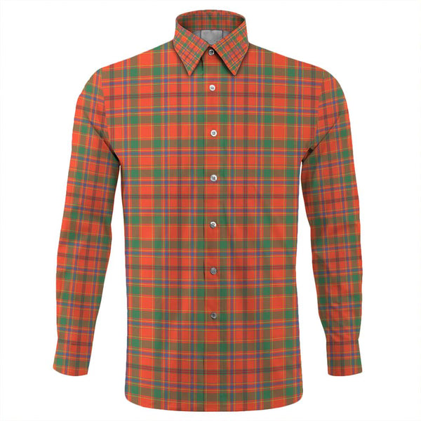 Munro Ancient Tartan Classic Long Sleeve Button Shirt