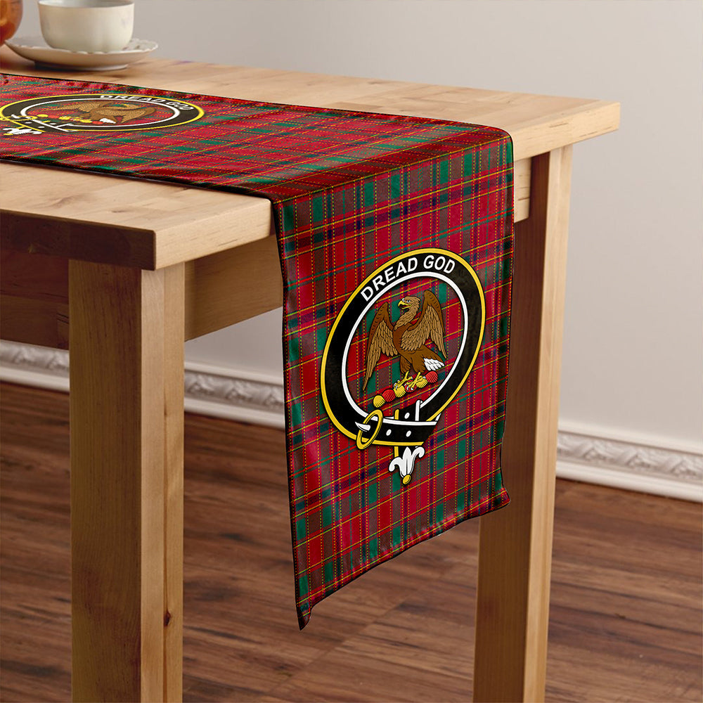 Munro Modern Clan Badge Tartan Table Runner