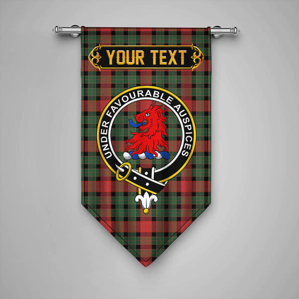 Murdoch Ancient Clan Badge Tartan Gonfalon Personalize