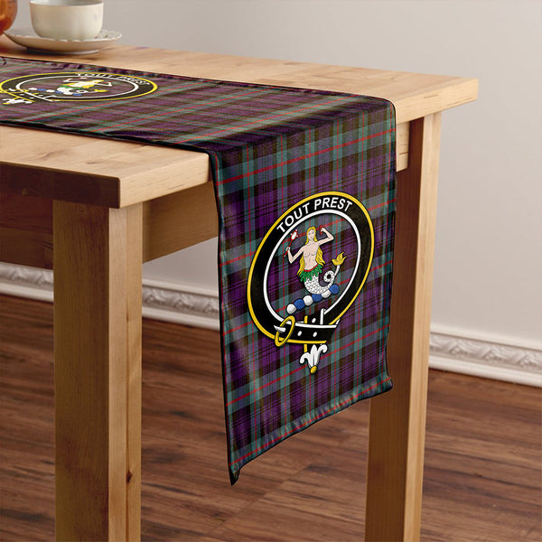 Murray Weathered Clan Badge Tartan Table Runner