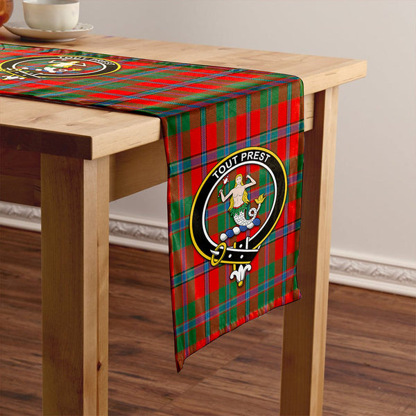 Murray of Abercairney Modern Clan Badge Tartan Table Runner