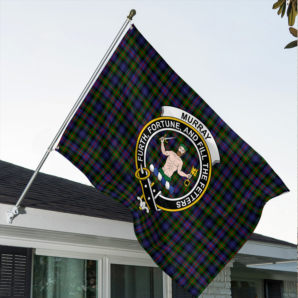 Murray of Atholl Modern Classic Crest House Flag