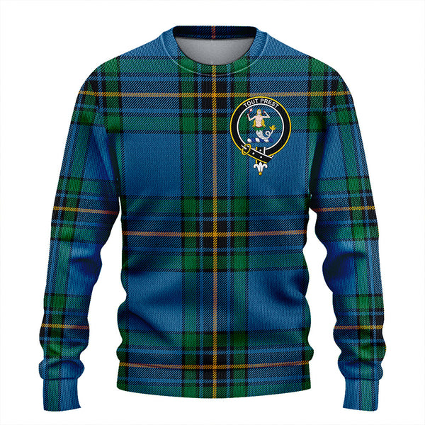 Murray of Elibank Ancient Clan Badge Tartan Knitted Sweater