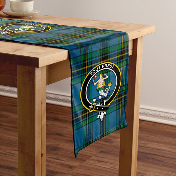 Murray of Elibank Ancient Clan Badge Tartan Table Runner