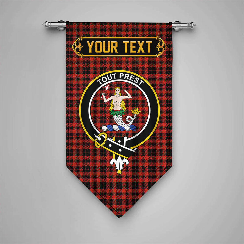 Murray of Ochtertyre Ancient Clan Badge Tartan Gonfalon Personalize