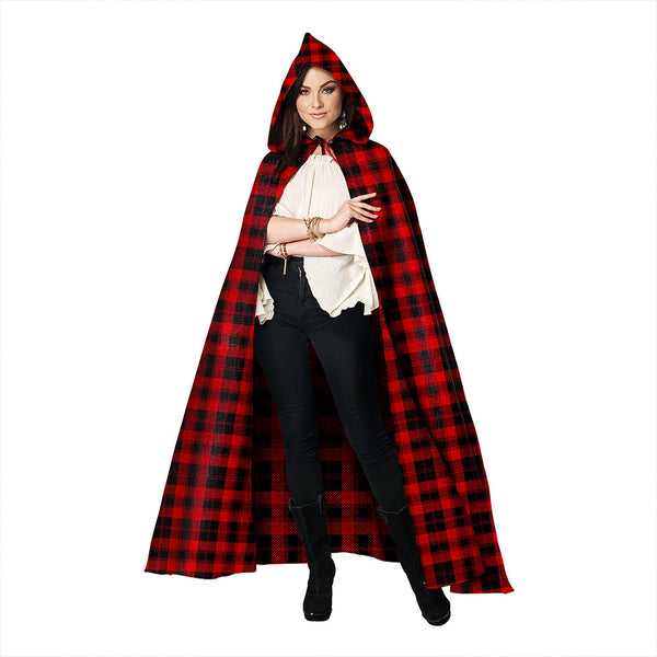 Murray of Ochtertyre Modern Clan Badge Tartan Hooded Cloak