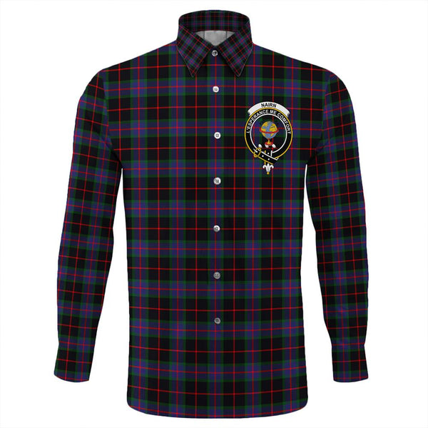 Nairn Tartan Classic Crest Long Sleeve Button Shirt