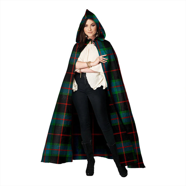 Nairn Ancient Clan Badge Tartan Hooded Cloak