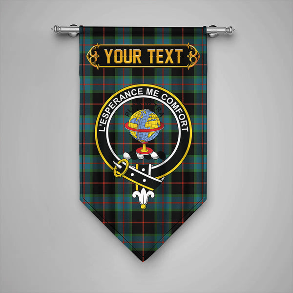 Nairn Ancient Clan Badge Tartan Gonfalon Personalize