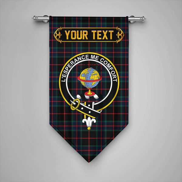 Nairn Modern Clan Badge Tartan Gonfalon Personalize