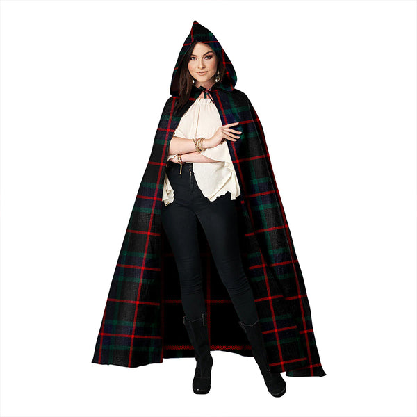 Nairn Modern Clan Badge Tartan Hooded Cloak