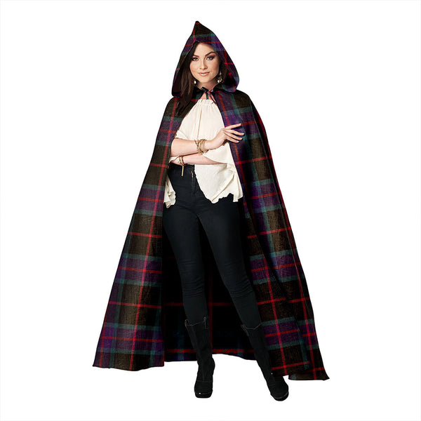 Nairn Weathered Clan Badge Tartan Hooded Cloak