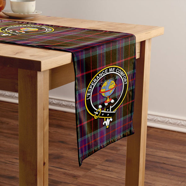 Nairn Weathered Clan Badge Tartan Table Runner