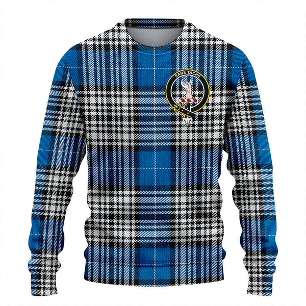 Napier Ancient Clan Badge Tartan Knitted Sweater