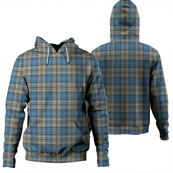 Napier Ancient Tartan Classic Zipper Hoodie