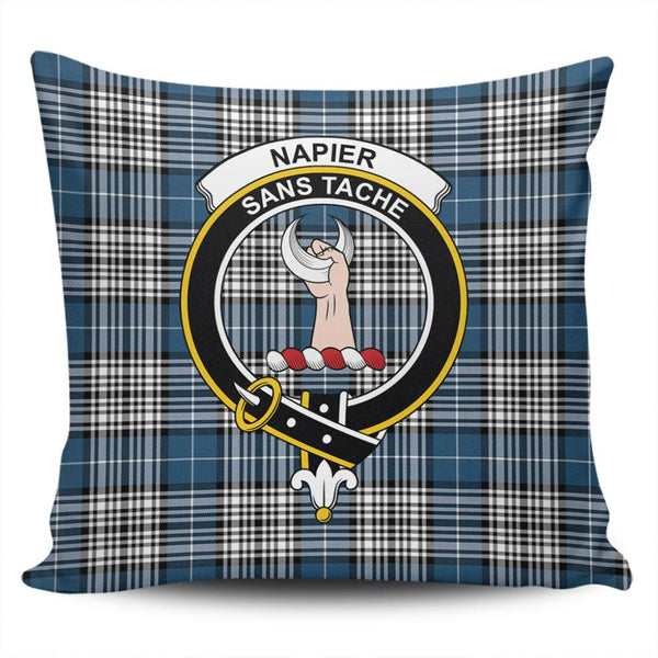 Napier Modern Tartan Classic Crest Pillow Cover