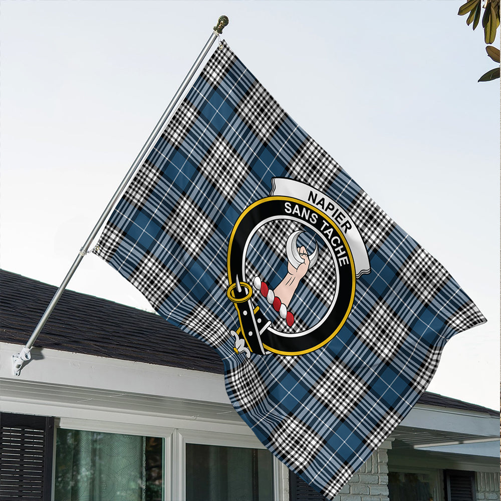 Napier Modern Classic Crest House Flag