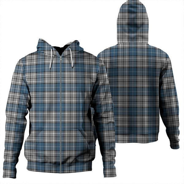 Napier Modern Tartan Classic Zipper Hoodie