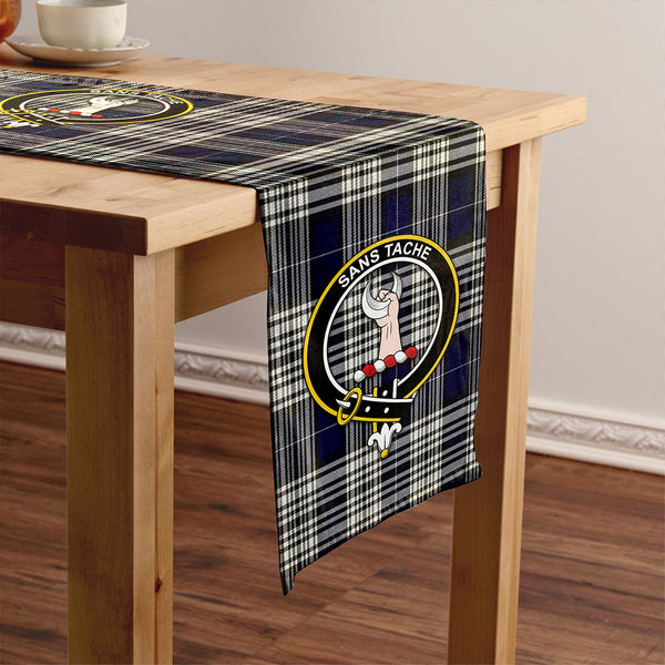 Napier Modern Clan Badge Tartan Table Runner