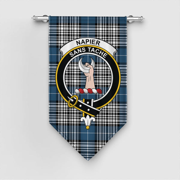 Napier Modern Tartan Classic Crest Gonfalon